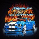Blue GT Mustang Flame Cross Stitch Pattern***LOOK***