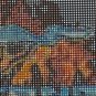 Blue GT Mustang Flame Cross Stitch Pattern***LOOK***