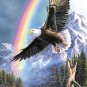 Eagle Rainbow Cross Stitch Pattern***LOOK***