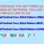 Fall Festival Chart Counted Cross Stitch Pattern***L@@K***