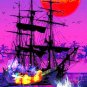 Morning Pirate Battle Cross Stitch Pattern***L@@K***
