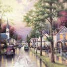 Kinkade NeighborHood Street Cross Stitch Pattern***LOOK***