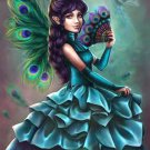 Peacock Fairy Cross Stitch Pattern***LOOK***