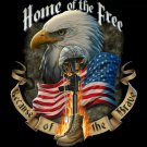 Home Of The Brave Cross Stitch Pattern***L@@K***$2.95