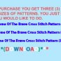 Home Of The Brave Cross Stitch Pattern***L@@K***$2.95