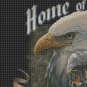 Home Of The Brave Cross Stitch Pattern***L@@K***$2.95