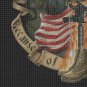 Home Of The Brave Cross Stitch Pattern***L@@K***$2.95