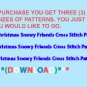 Christmas Snowy Friends Cross Stitch Pattern***L@@K***$2.95
