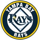 Baseball Tampa Bay Rays Cross Stitch Pattern***LOOK***