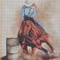 Barrel Racing Horse Cross Stitch Pattern***L@@K***
