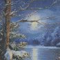 Cabin Snow Landscape Cross Stitch Pattern  *** L@@K ***