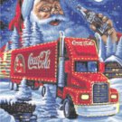 Cola Santa Christmas Truck Cross Stitch Pattern ***LOOK***