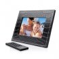 7 inch TFT LCD Widescreen Digital Photo Frame with Black Leather Frame Design