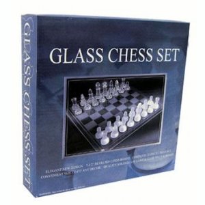 PREMIER GLASS CHESS SET