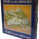 STAR GLASS CHESS SET