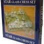 STAR GLASS CHESS SET