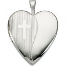 LOCKET WITH CROSS