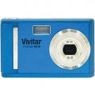 Vivitar 8018 8.1 Megapixel Compact Digital Camera - Blue