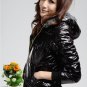 Ruffle Black Water Proof Cotton Short Jacket