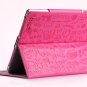 Free shipping Lovely Little witch leather case for ipad 2,many color for option
