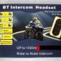 1000M Motorcycle Bluetooth Multi Interphone headsets helmet intercom for 2013