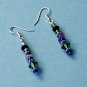 Amethyst and Olivine "Dangle Earrings"