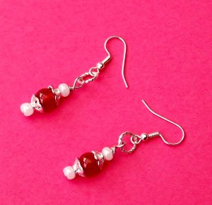 Carnelian "Dangle Earrings"