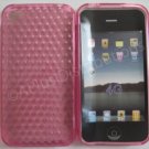 Diamond Cut TPU Soft Case Cover for apple iphone 4G(PINK)