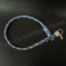 NEW FASHIONABLE  JEANS POLK-A-DOT LANYARD - BLUE