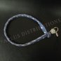 NEW FASHIONABLE  JEANS POLK-A-DOT LANYARD - BLUE