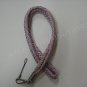 NEW FASHIONABLE NYLON BRAIDED ROPE LANYARD - PINK