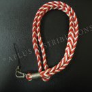 NEW FASHIONABLE NYLON BRAIDED ROPE LANYARD - RED