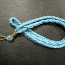 NEW FASHIONABLE NYLON SOLID BRAIDED ROPE LANYARD - LIGHT BLUE