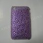 New Solid Purple Multi-Diamonds Design Crystal Bling Diamond Case For iPhone 3G 3Gs - (0019)
