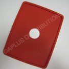 NEW Silicone Gel Case Skin For iPad - Red