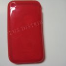 New Red Transparent Thumb Print Design TPU Cover For iPhone 3G 3GS - (0020)