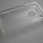 New Lime Green Transparent Thumb Print Design TPU Cover For iPhone 4 - (0079)