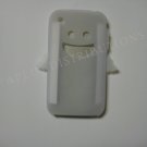 New Clear Angel Design Silicone Cover For iPhone 3G 3GS - (0024)