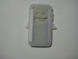 New Clear Angel Design Silicone Cover For iPhone 3G 3GS - (0024)