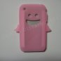 New Light Pink Angel Design Silicone Cover For iPhone 3G 3GS - (0026)