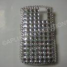 New Silver Retro Series Bling Diamond Case For Blackberry 8300 - (0021)