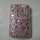 New Pink Multi-Size Diamonds Bling Diamond Case For Blackberry 8300 - (0015)