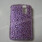 New Purple Multi-Diamonds Bling Diamond Case For Blackberry 8300 - (0019)