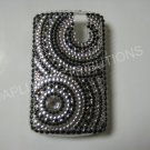 New Black Diamond Swirlz Bling Diamond Case For Blackberry 8300 - (0022)