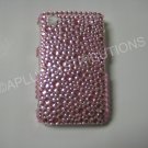 New Pink Multi-Diamonds Bling Diamond Case For Blackberry 8520 - (0018)