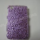 New Purple Multi-Diamonds Bling Diamond Case For Blackberry 8520 - (0019)