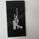 NEW Crystal Cell Phone Charm-  Big Letter “K” Cursive