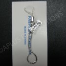 NEW Crystal Cell Phone Charm- Dog Bone