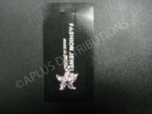NEW Crystal Cell Phone Charm- Starfish Hot pink