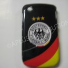 New Black Deutscher Fussball-Bund Design Hard Protective Cover For Blackberry 8520 - (0054)